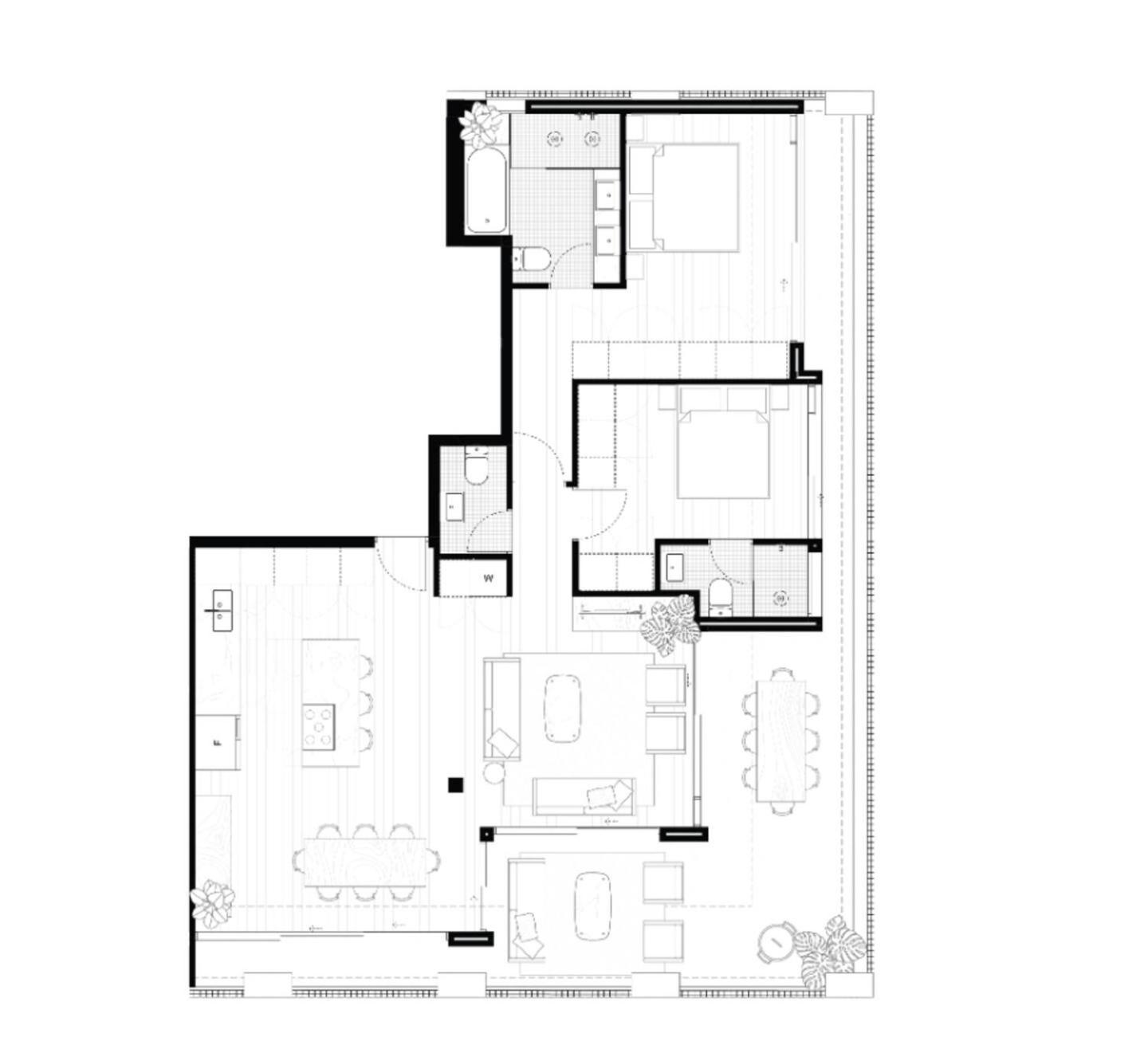 Three43 On B Apartment
